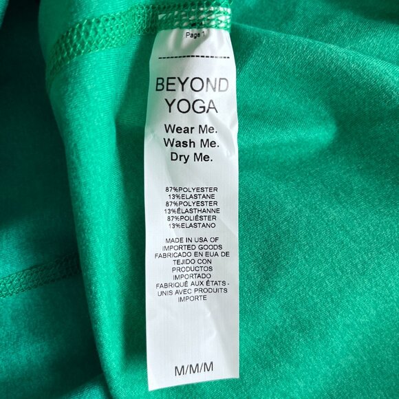 Beyond Yoga Green Mini Dress - Picture 12 of 12